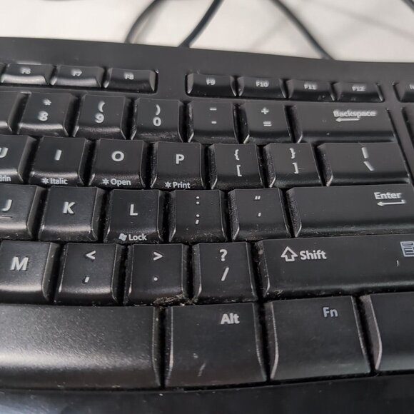 Microsoft Comfort Curve Keyboard 3000 TESTED WORKS - Picture 6 of 12